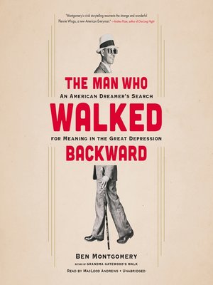 cover image of The Man Who Walked Backward